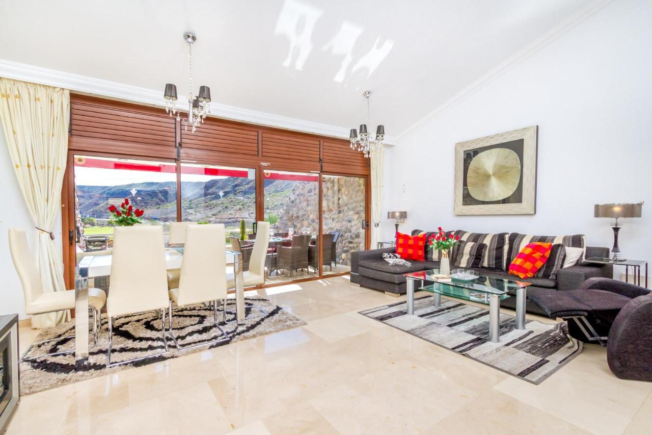 Casa Holmston, Duplex Villa With Hot Tub In Anfi Tauro Topaz Mogan Exterior photo